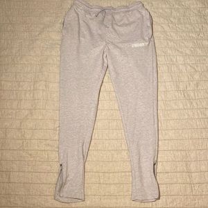 Gymshark Mens Sweatpants | Athletic Pants | Zip up Joggers